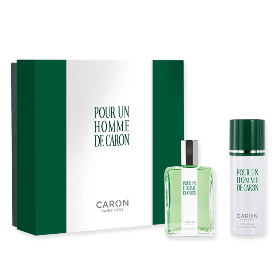 مجموعة كارون بور آن أووم دو كارون (أو دو تواليت 125 مل + رذاذ معطر مزيل للعرق 200 مل)