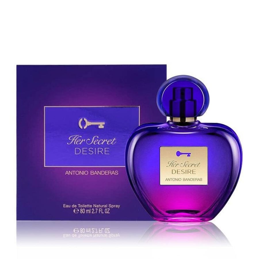 عطر أنطونيو بانديراس هير سيكريت ديساير أو دو تواليت 80مل