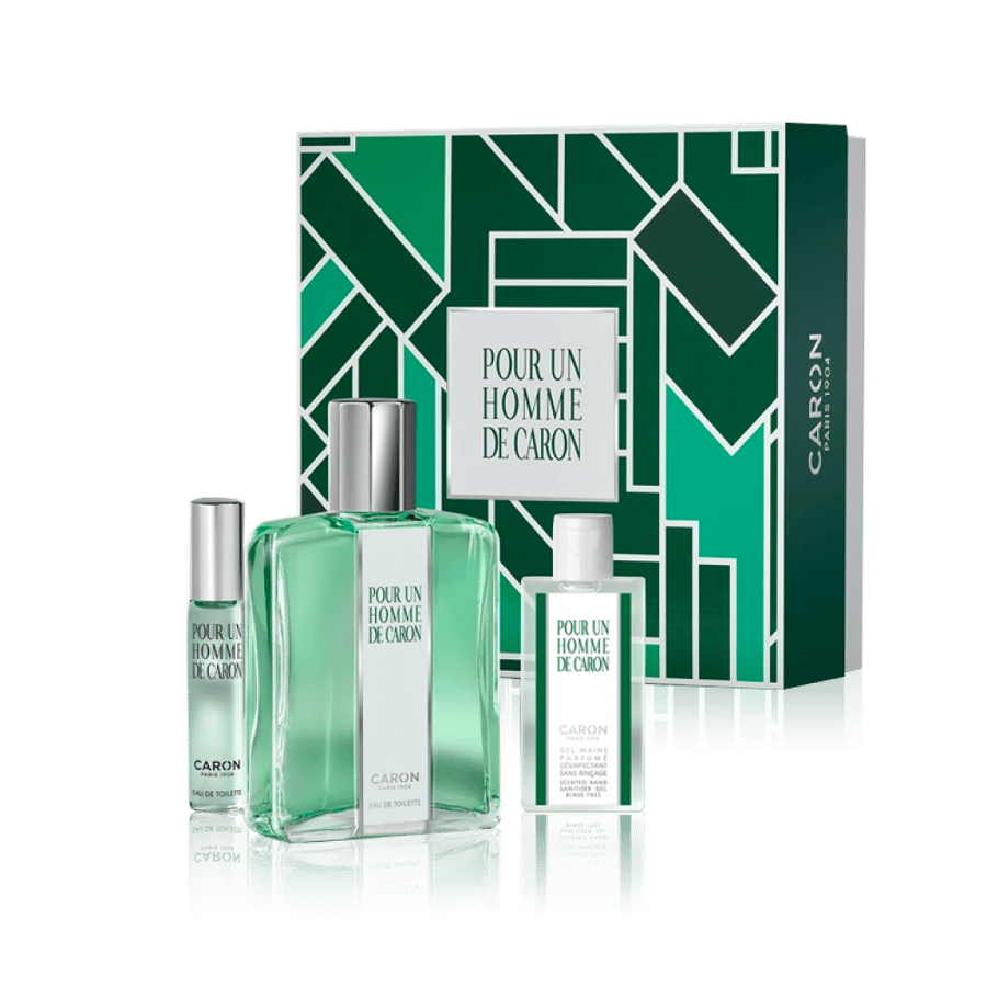 عطر كارون بور أن أوم دو كارون (أو دو تواليت 125 مل + سبراي 15 مل + جل معطر 45 مل)