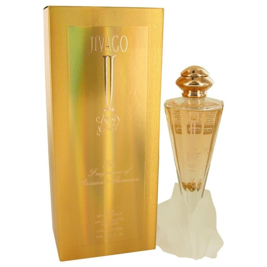 عطر Jivago Rose Gold من إيلانا جيفاغو للنساء - او دو تواليت 75 مل