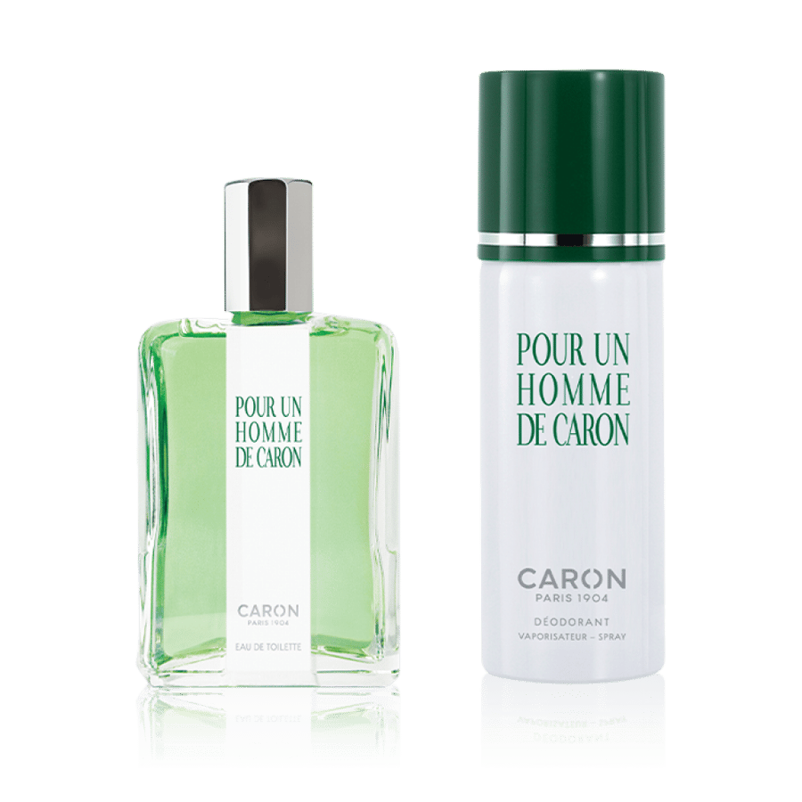 مجموعة كارون بور آن أووم دو كارون (أو دو تواليت 125 مل + رذاذ معطر مزيل للعرق 200 مل)