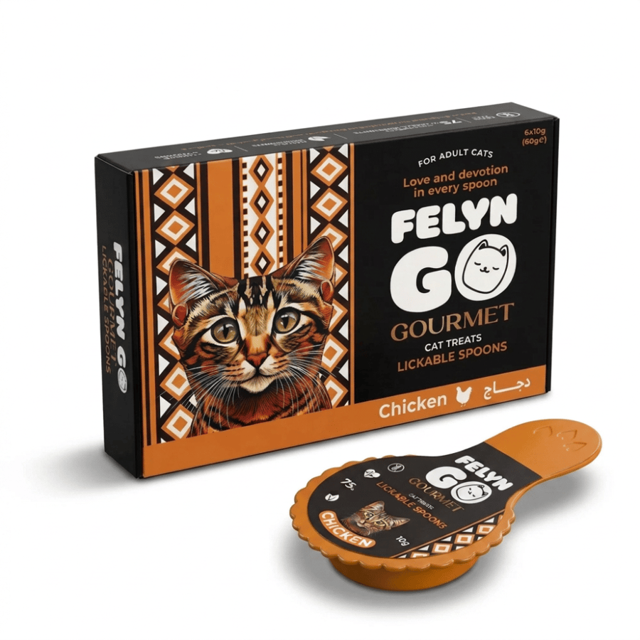 Felyn Go Gourmet Lickable Spoons Chicken 6x10g