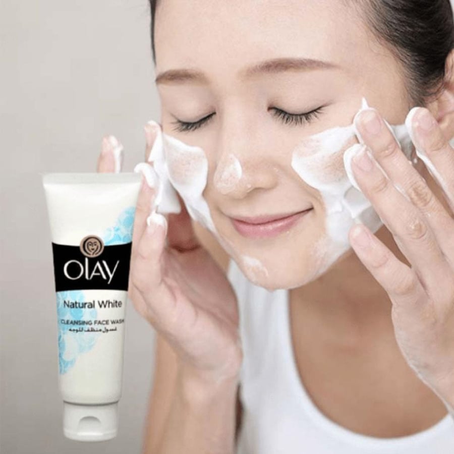 Olay Natural White Face Wash 100G