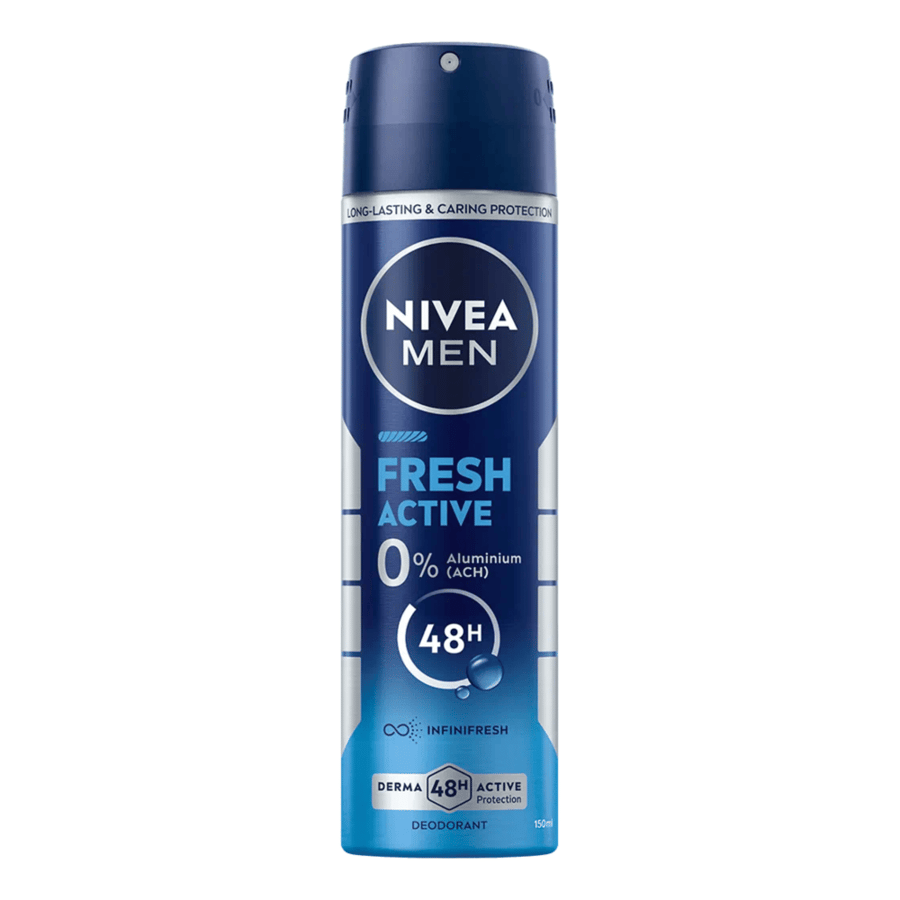 Nivea Fresh Active Men Deodorant Spray 150Ml