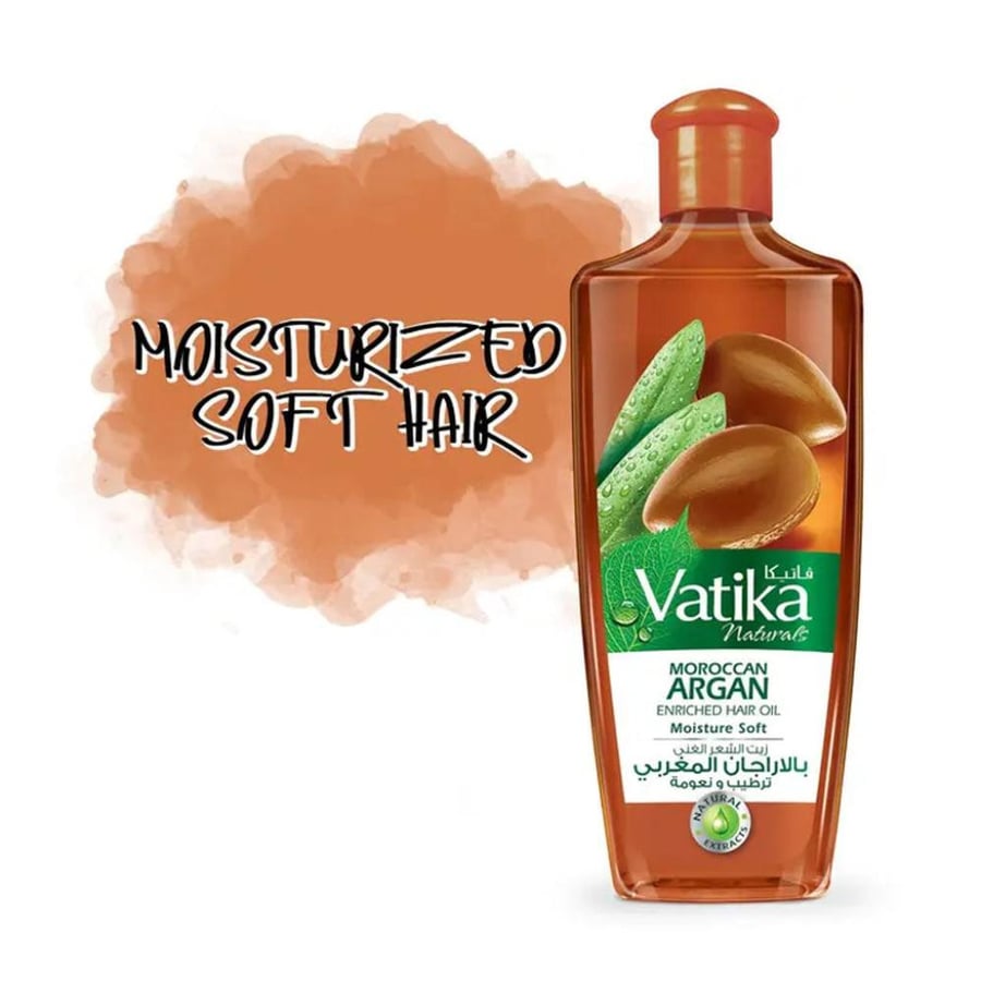 Vatika Naturals Hair Oil Argan 200Ml
