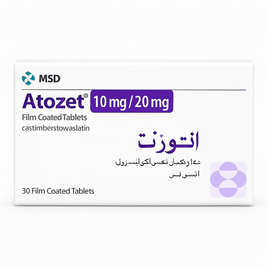 Atozet 10/20mg Tablet 30