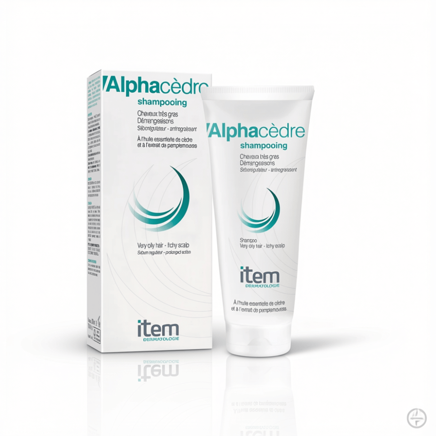 Alphacedre Very Oily Hair & Itchy Scalp Shampoo 200ml