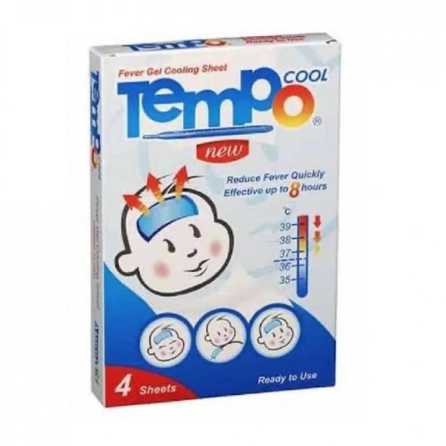 Tempo Infant Cool Fever Gel Cooling Sheet 4