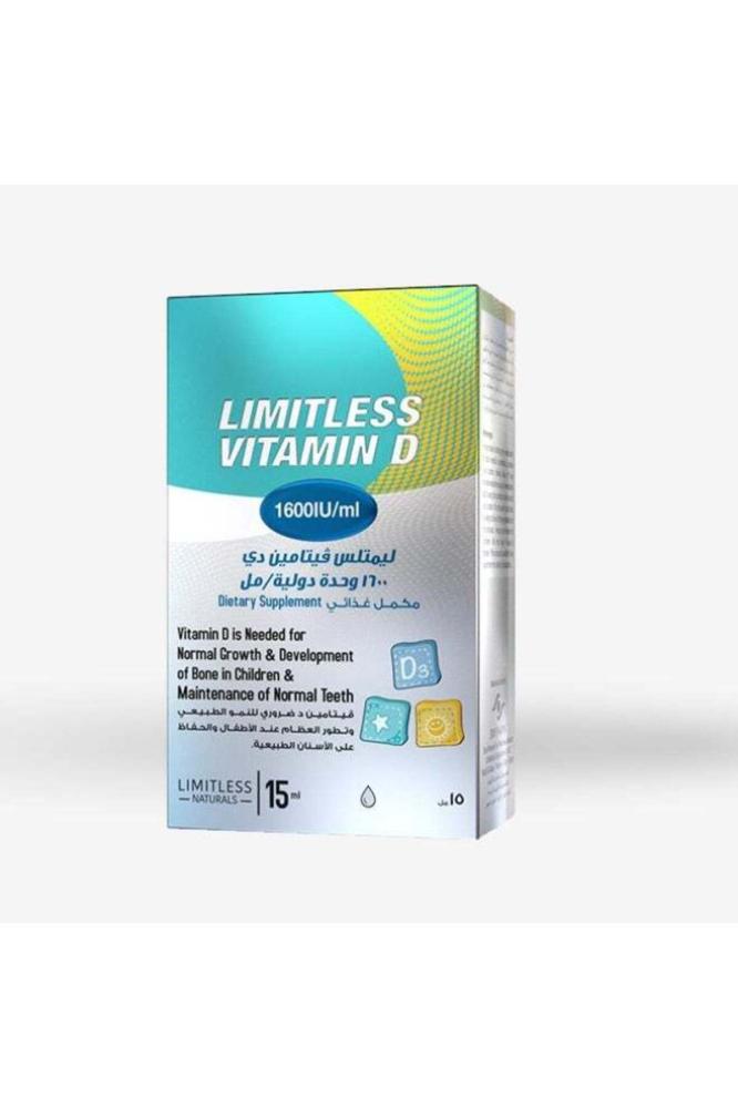 Limitless Vitamin D 1600Iu/Ml 15Ml