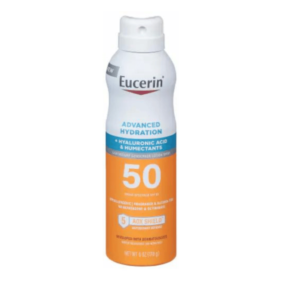 Eucerin Advanced Hydration Spf 50 Sunscreen Lotion Spray 170g
