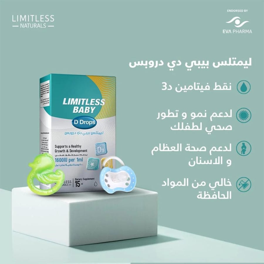Limitless Vitamin D 1600Iu/Ml 15Ml