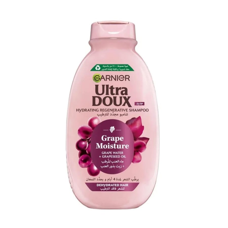 Garnier Ultra Doux Grape Moisture Shampoo 400Ml