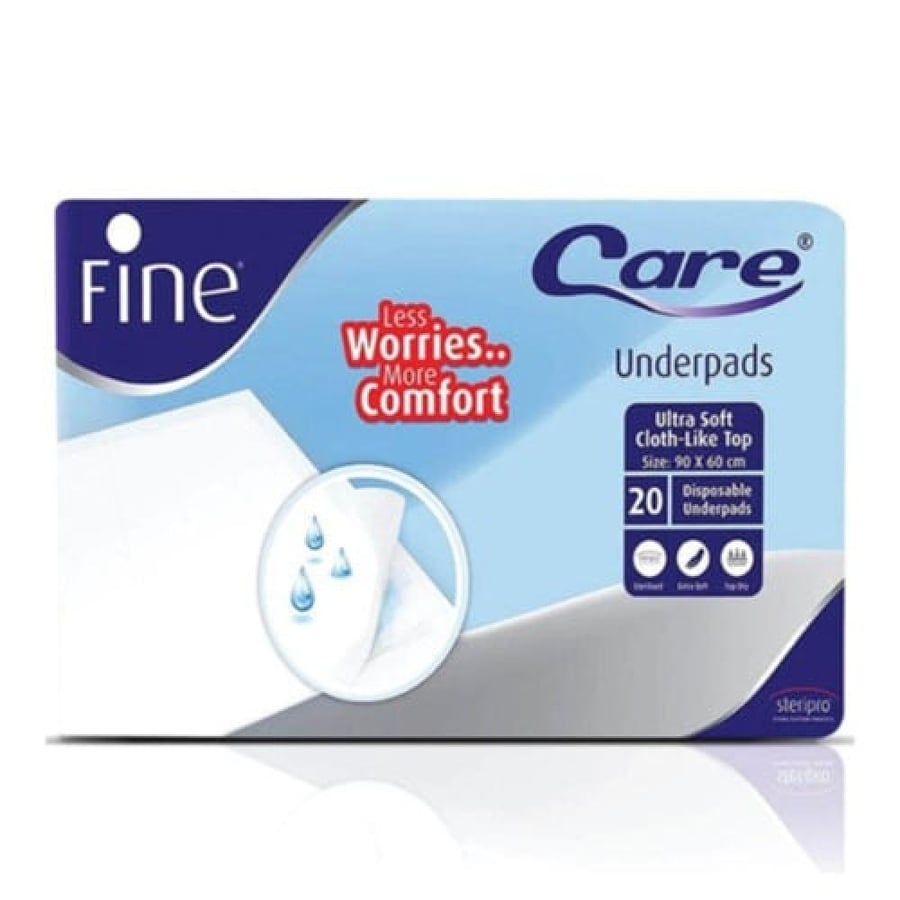 Fine Care Underpads 90*60 Cm 20 Pcs