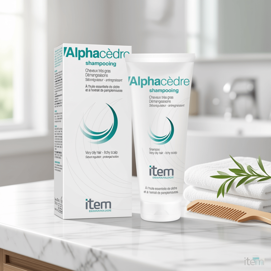 Alphacedre Very Oily Hair & Itchy Scalp Shampoo 200ml