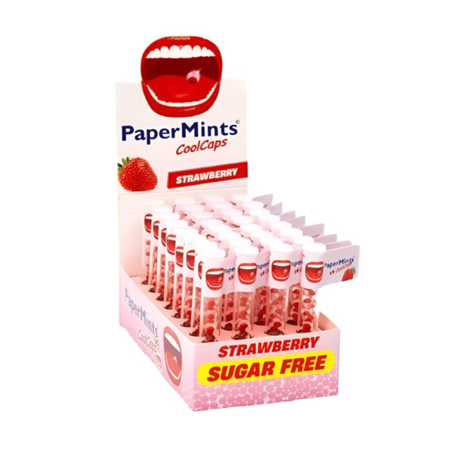 Papermint Strawberry 18 Cool Caps