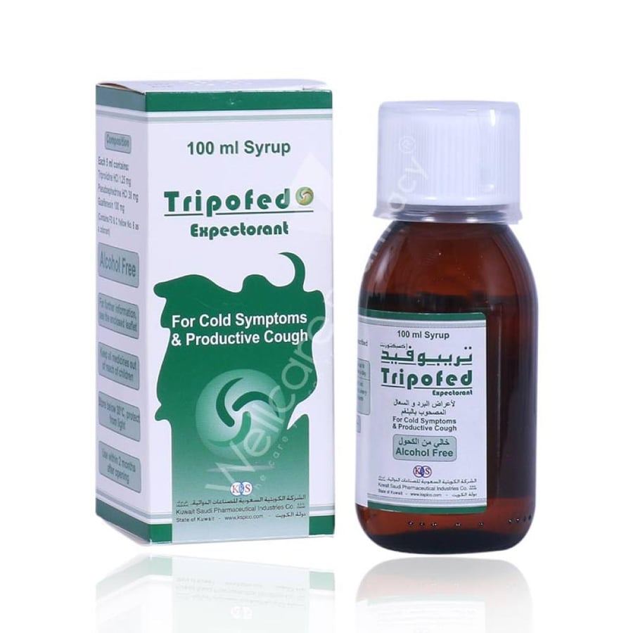 Tripofed Expectorant Syrup 100Ml