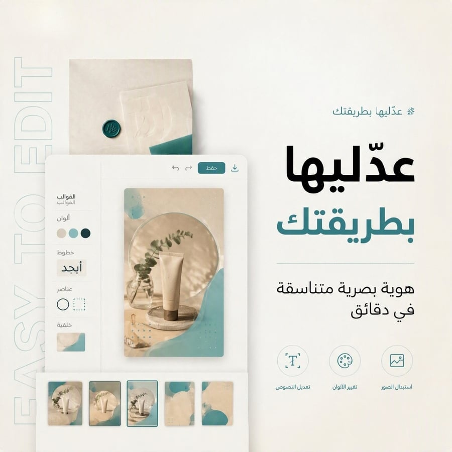 حزمة 30 قالب سوشيال ميديا Canva