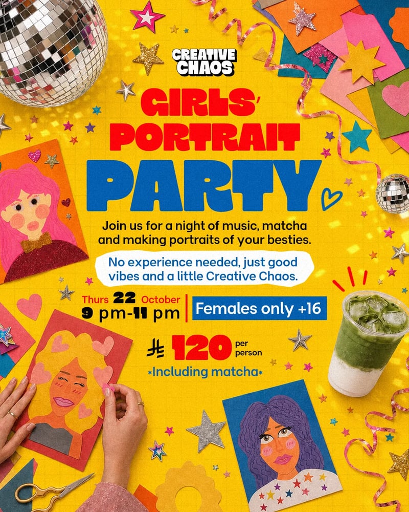 Girls' Portrait Party (October 22)