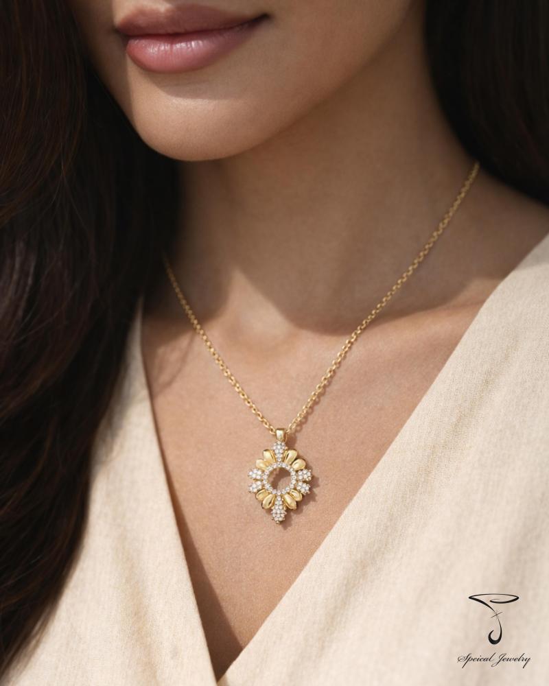 Gold necklace - 18 karat