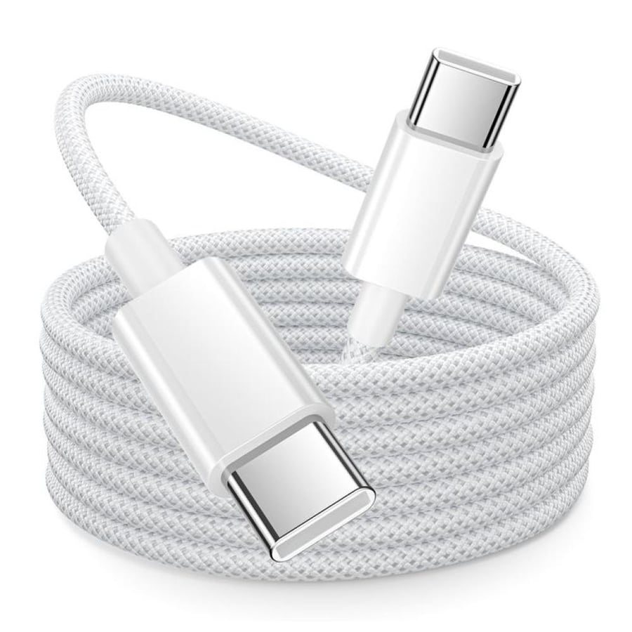 كيبل شحن آبل USB-C منسوج (طول 1 متر)