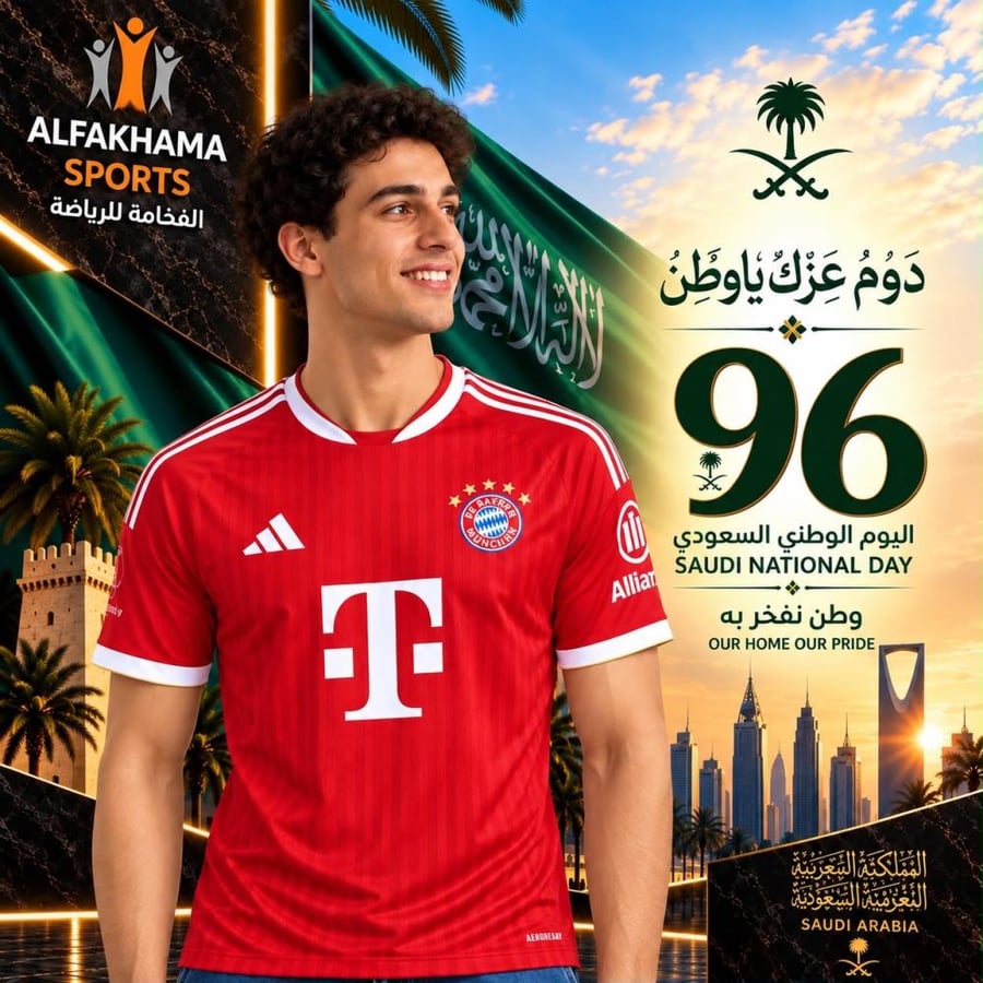 ‏تيشرت بايرن ميونخ الأساسي لموسم 2026/2027