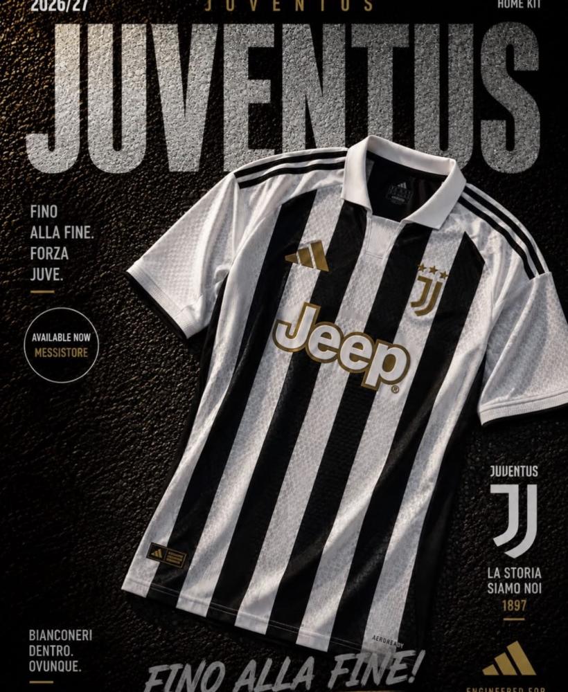 طقم يوفنتوس الأساسي 2027 | Juventus Home Kit 2027