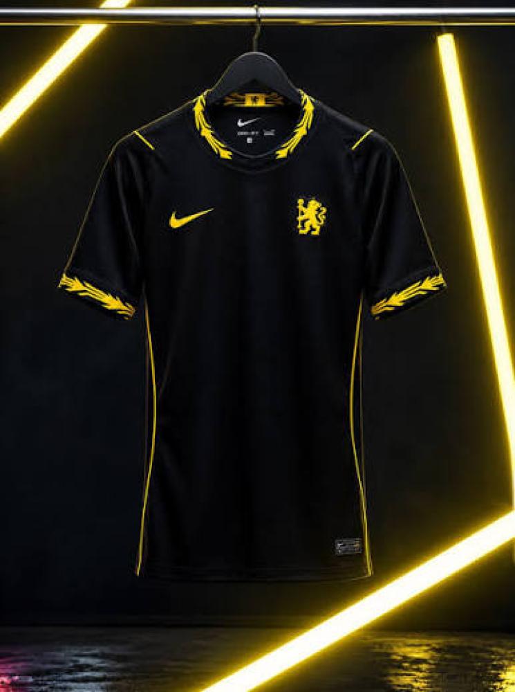 طقم تشيلسي الأسود والذهبي 2027 | Chelsea Black & Gold Kit 202