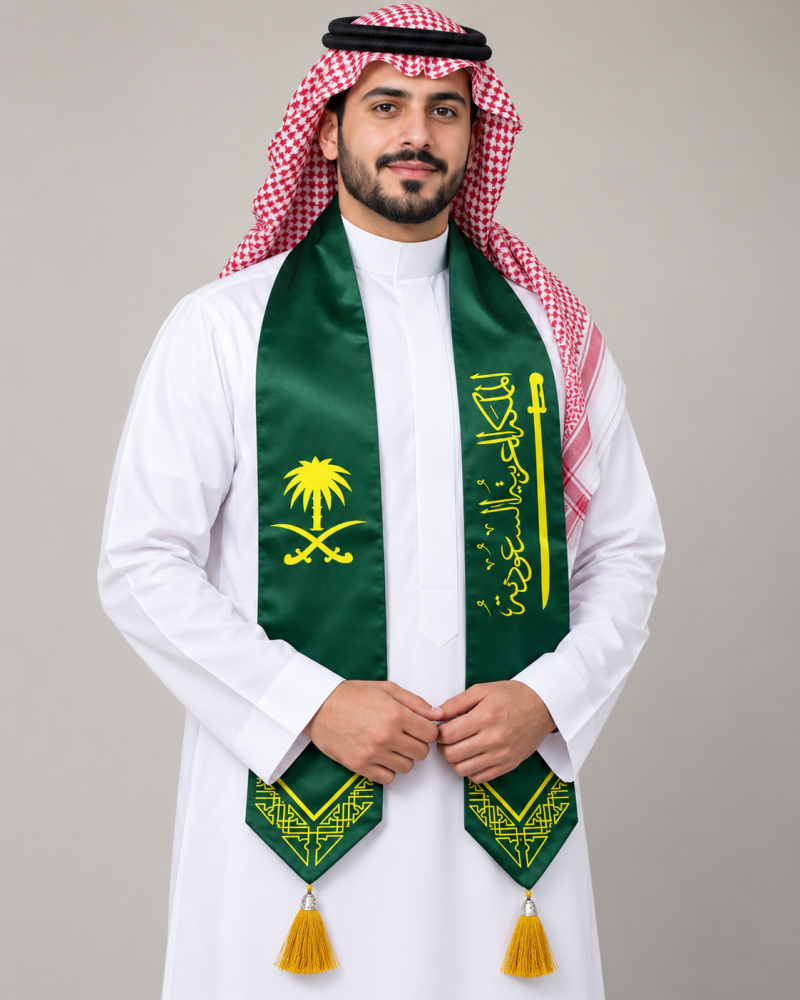 شال وطني نايلون فاخر     23