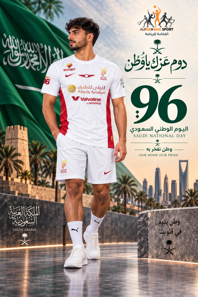 طقم القادسية الأبيض