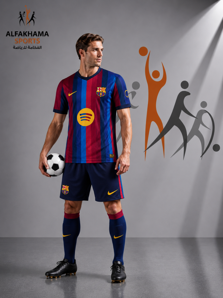 ‏تيشيرت الأساسي الرسمي لنادي برشلونة  2026/2027