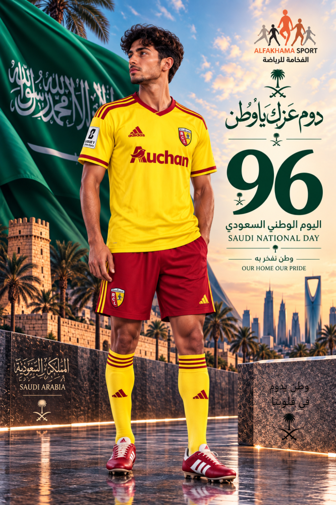 طقم لانس الفرنسي الأصفر 2027 | RC Lens Yellow Kit 2027