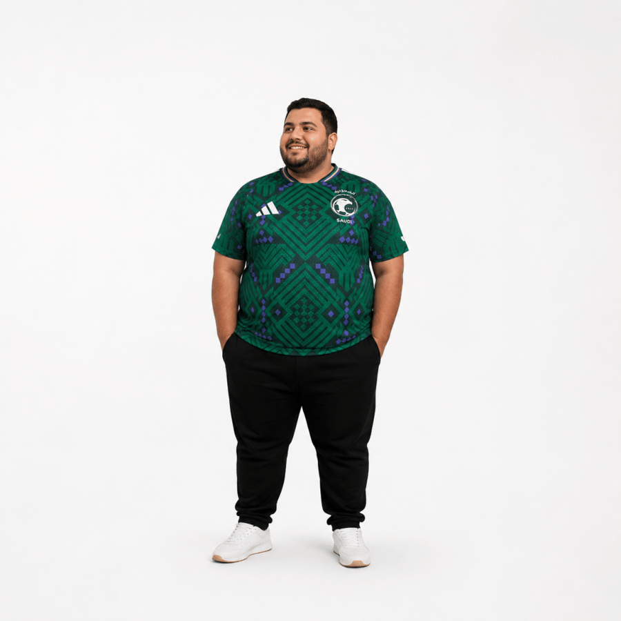 ‏تيشيرت جامبو  المنتخب السعودي