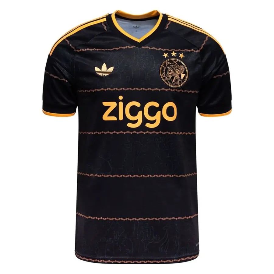 طقم أياكس الأسود والذهبي 2027 | Ajax Black & Gold Kit 202