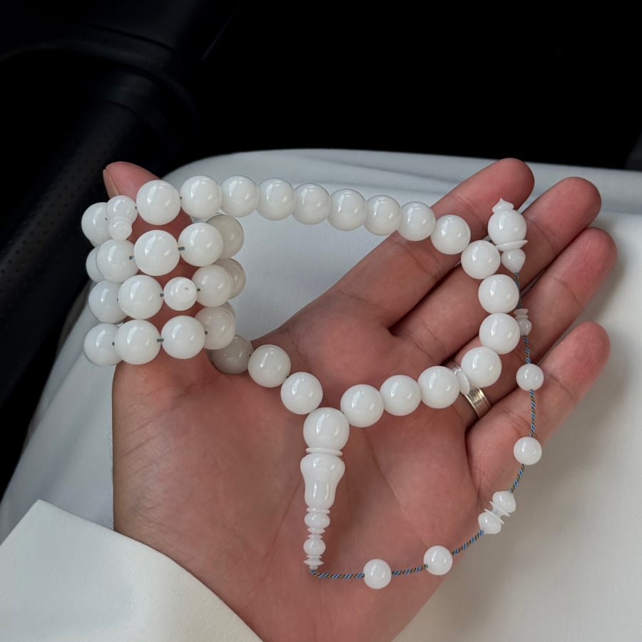 Cast prayer beads