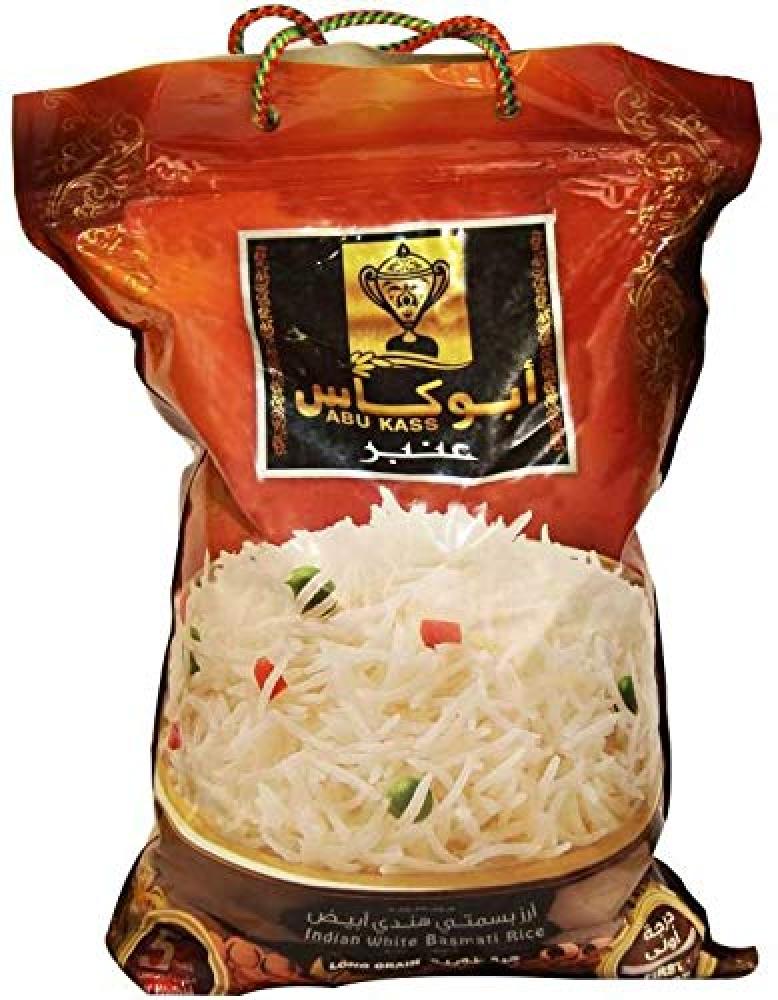 ارز أبو كاس عنبر 5 كيلو كيس بلاستيك