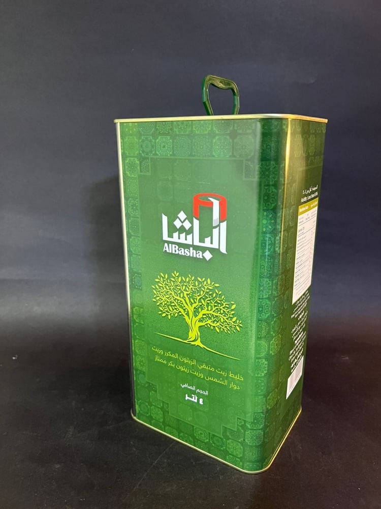 الباشا زيت زيتون مع خليط زيوت مكرر 4لتر