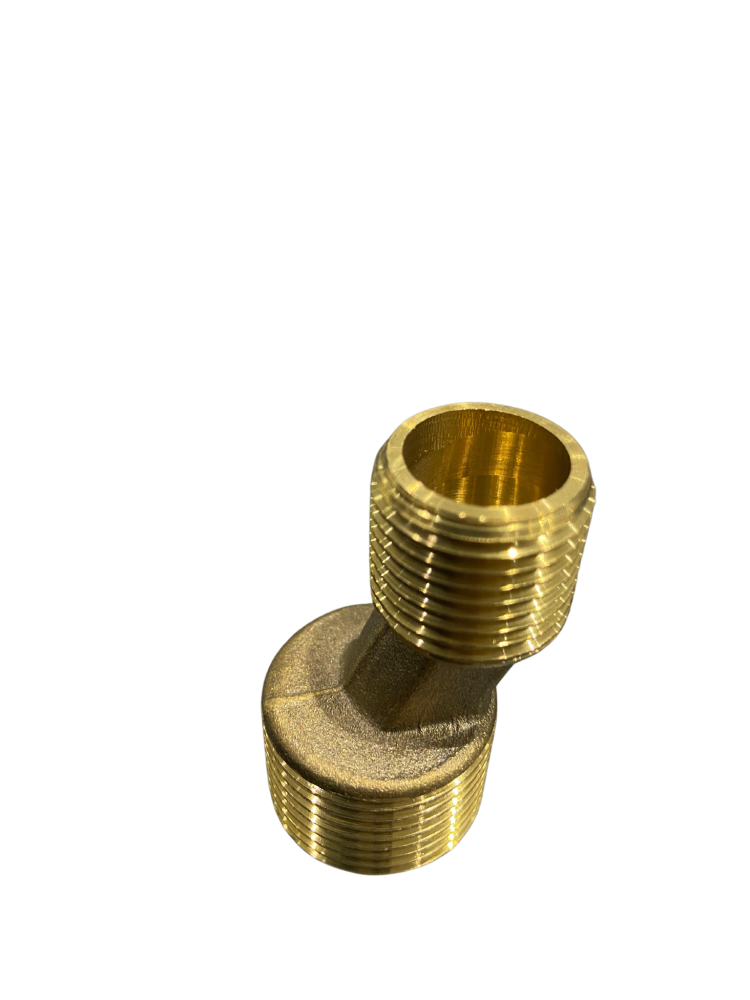 كرنك ميزان خلاط نحاس مع رداد 3/4 - 1/2 بوصة | Brass Mixer Balance Crank with Valve 3/4 - 1/2 Inch