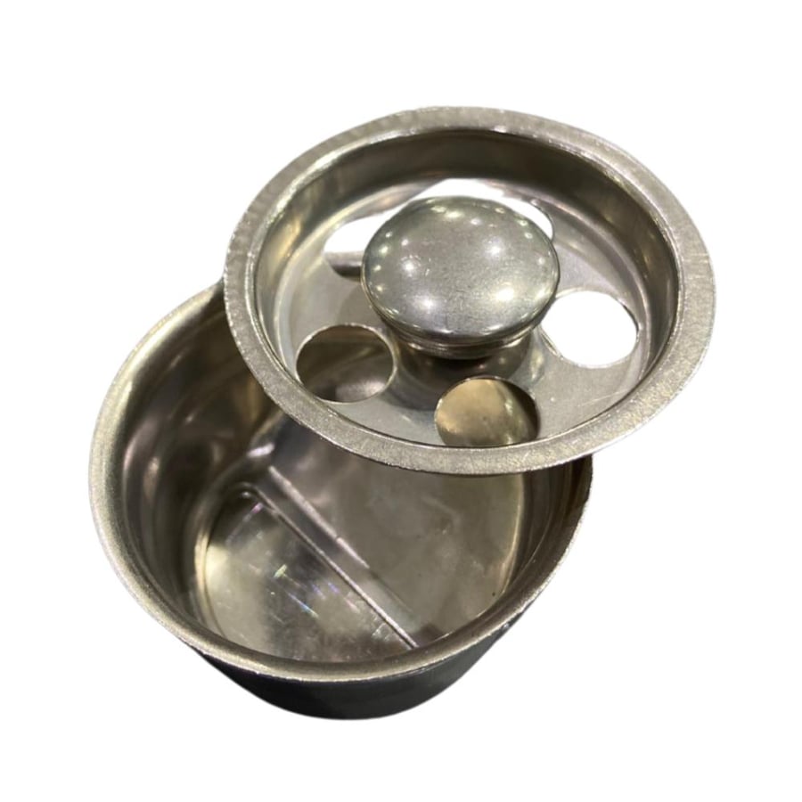 رداد صفايات 1 1/2 بوصة ستيل | 1 1/2 Inch Stainless Steel Drain Valve
