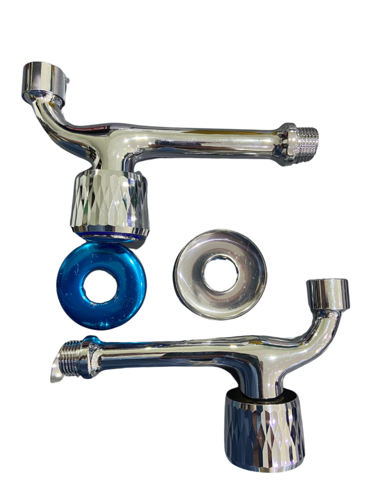 بزبوز كروم إيطالي ١/٢ بوصة طويل | Italian Chrome Tap 1/2" Long