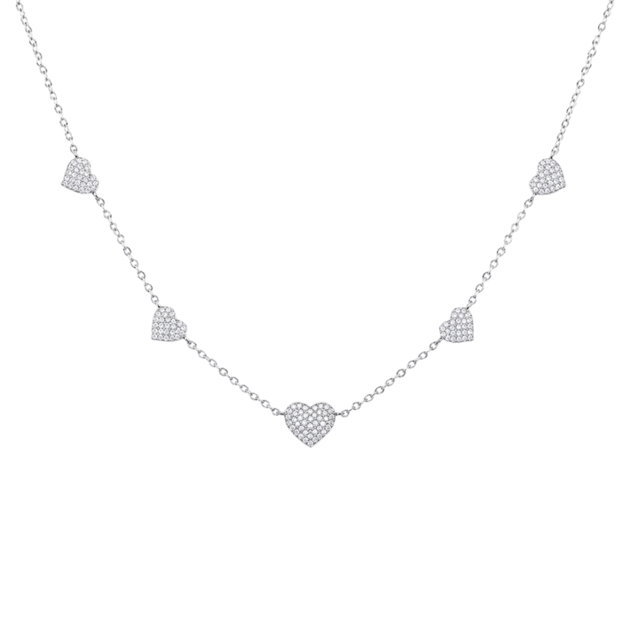 سلسلة  Hearts فضي