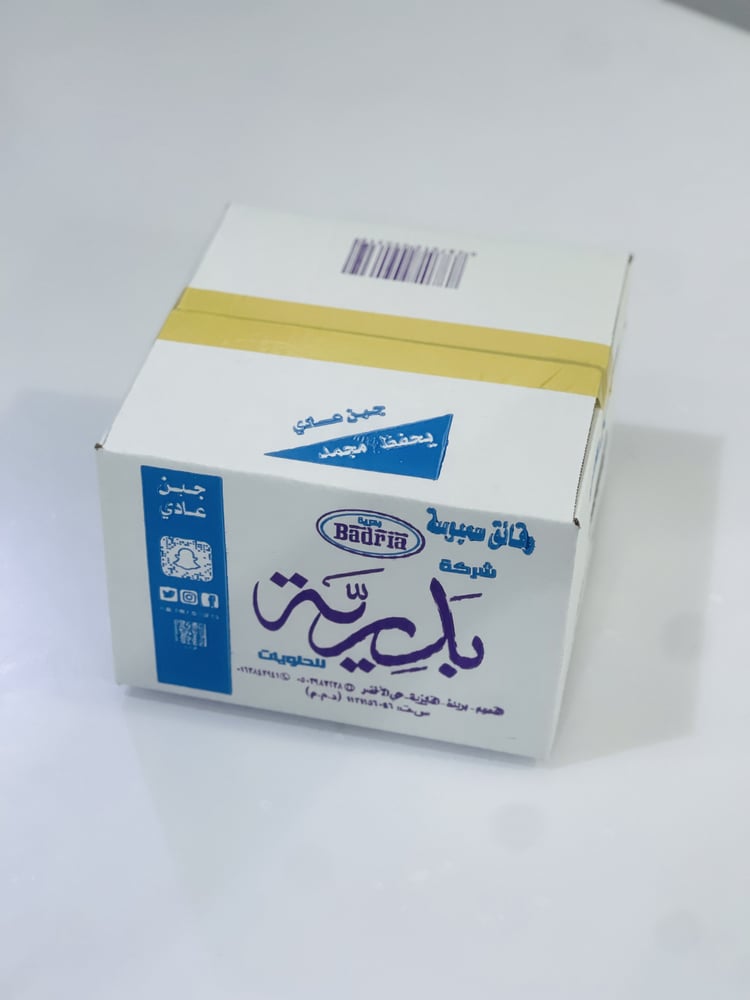Badria Samosa Chips Normal Spicy Carton 8 packs x 600g product box clo