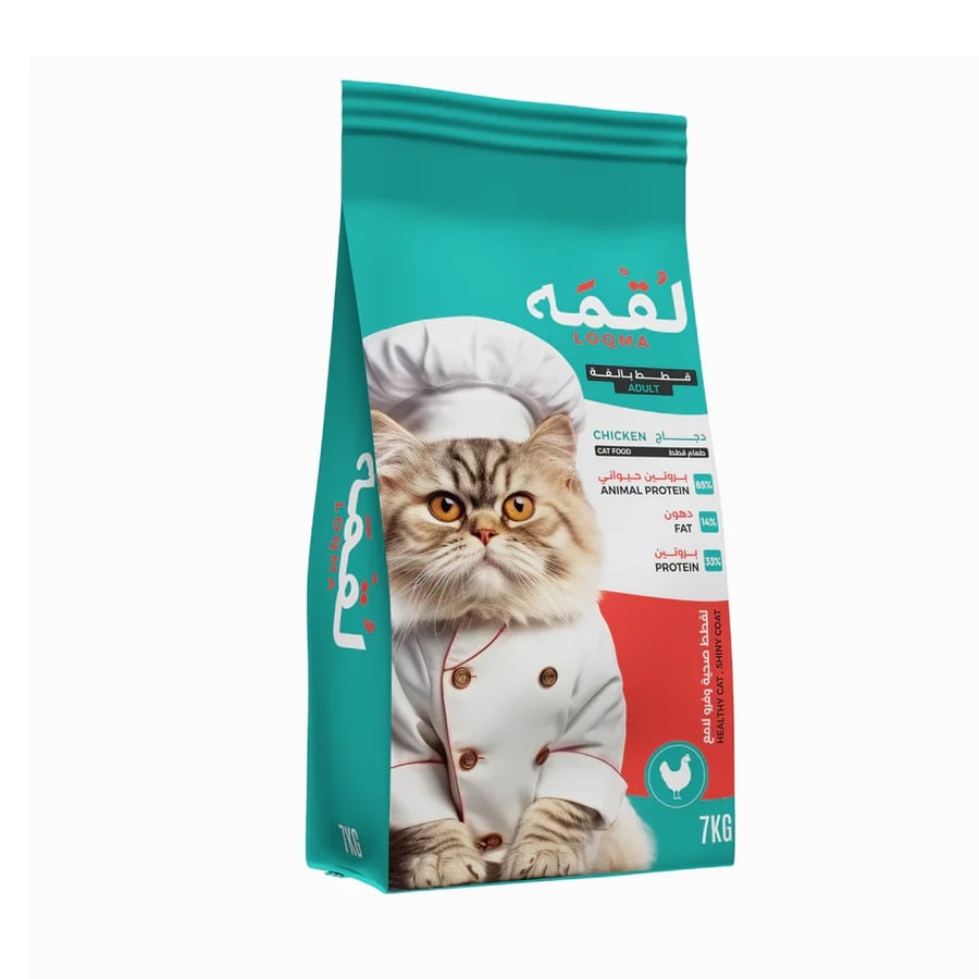 لقمه طعام جاف للقطط الكبيرة 7 كيلو