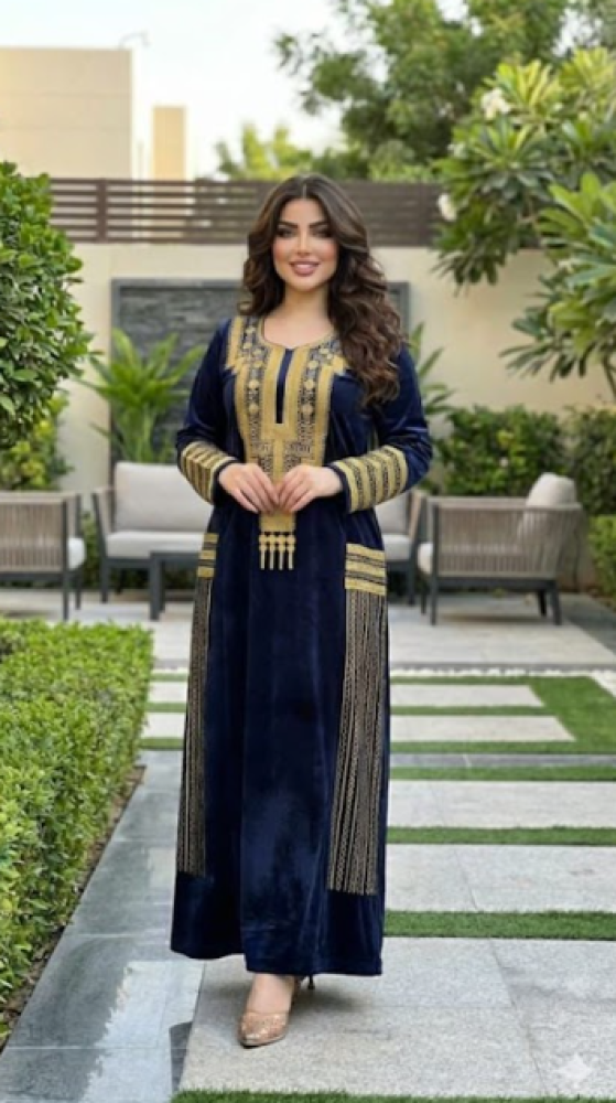 جلابية مخمل ناعمة