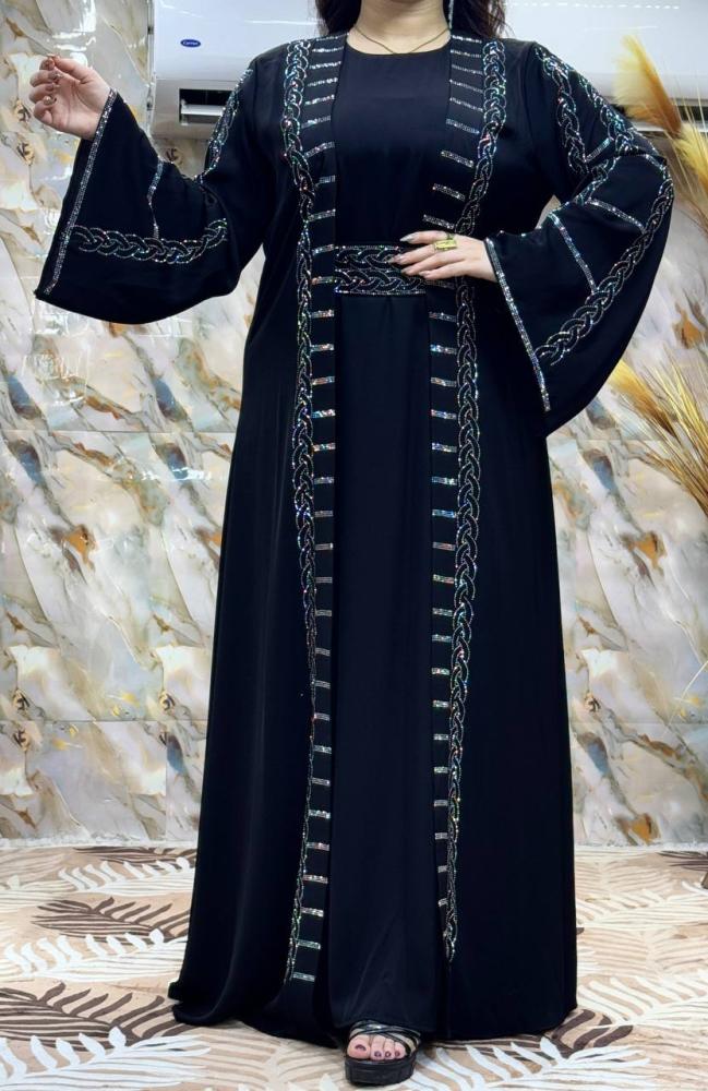 عباية خليجي سوداء