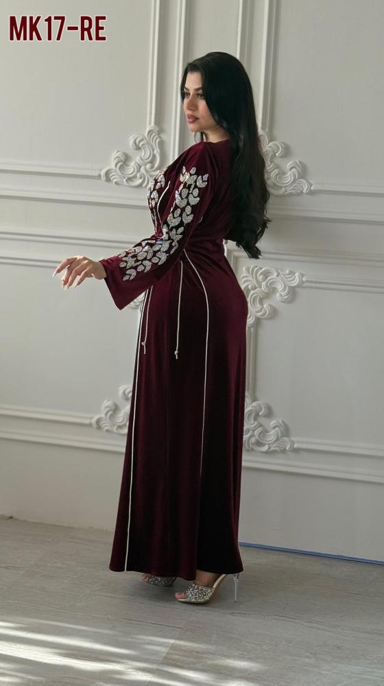 عباية مخمل شتوية