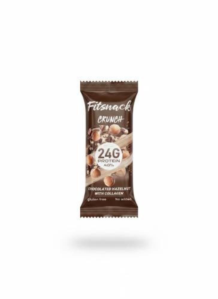 فيت سناك كرانش (Fitsnack Crunch) بنكهة الشوكولاتة بالبندق مع الكولاجين