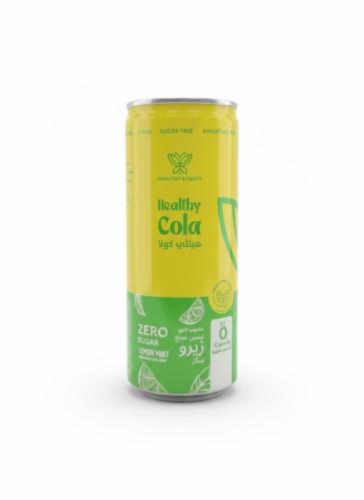 هيلثي كولا Healthy Colaبنكهة الليمون والنعناع
