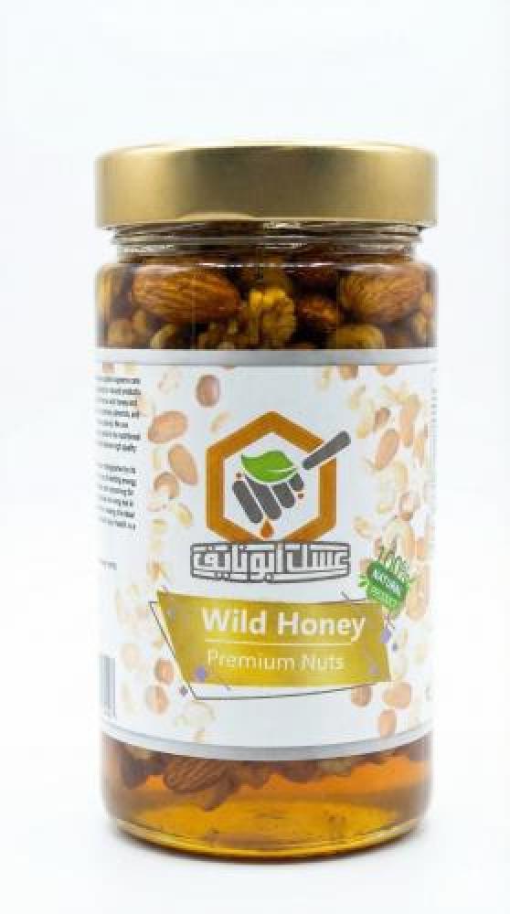 Wild Honey Premium Nuts عسل بري مع مكسرات فاخرة