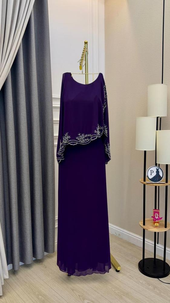 Elegant new luxurious evening dress