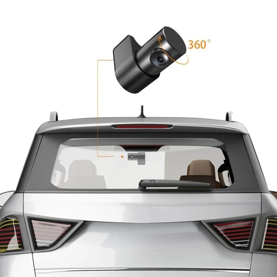 DDPAI N3 Pro dash cam front and rear camera